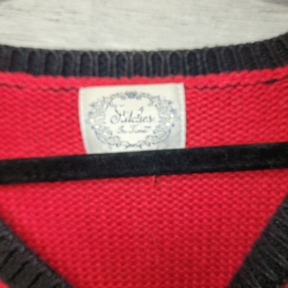 Vintage Stitch in Time North Crest Christmas Button Up Knit Cardigan L/XL - Picture 5 of 7